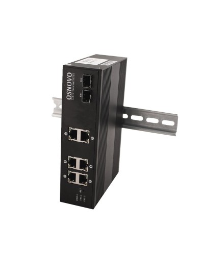 SW-8062/IC. Промышленный PoE коммутатор Gigabit Ethernet на 8 портов. OSNOVO в Миассе