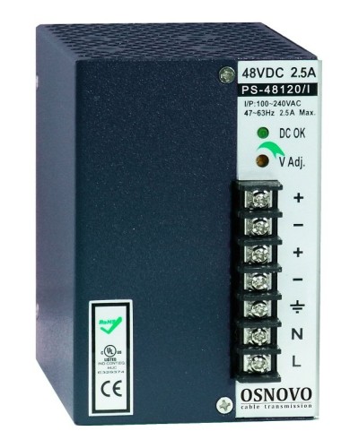 PS-48120/I. Блок питания промышленный. OSNOVO в Миассе