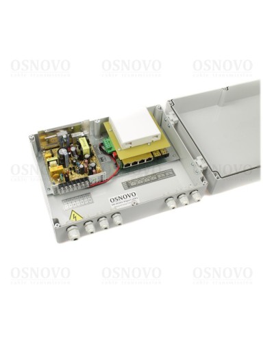 SW-80402-W(port 60W). Коммутатор 6-портовый. OSNOVO в Миассе