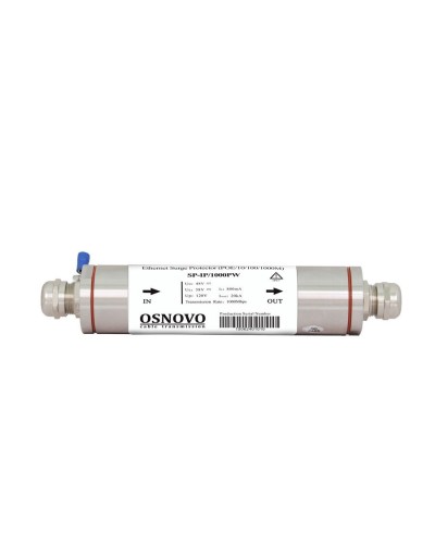 SP-IP/1000PW. Устройство грозозащиты цепей Ethernet. OSNOVO в Миассе
