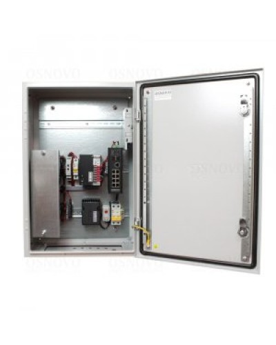OS-46TB1(SW-80802/ILS(port 90W)). Уличная станция с термостабилизацией и резервным питанием. OSNOVO в Миассе