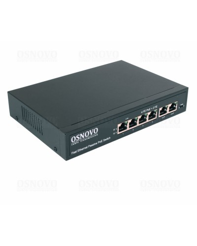 SW-20600/A(80W). Коммутатор Fast Ethernet на 6 портов. OSNOVO в Миассе