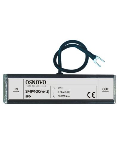 SP-IP/100(ver2). Устройство грозозащиты цепей Ethernet. OSNOVO в Миассе