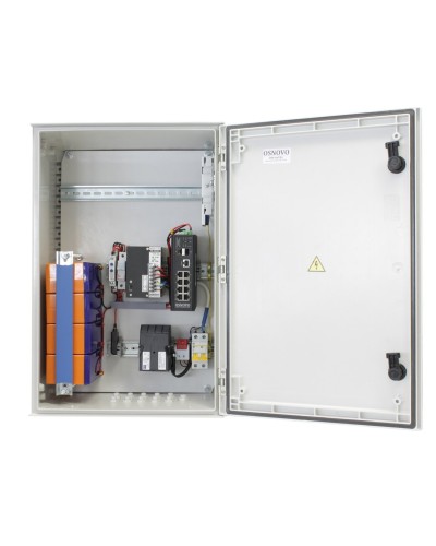 OSP-46TB1(SW-80802/ILS(port 90W)). Уличный коммутатор с PoE. OSNOVO в Миассе