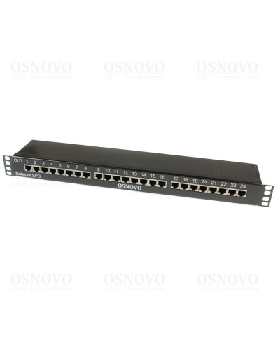 SP-IP24/1000PR. Устройство грозозащиты цепей Ethernet. OSNOVO в Миассе