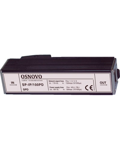 SP-IP/100PD. Устройство грозозащиты цепей Ethernet. OSNOVO в Миассе