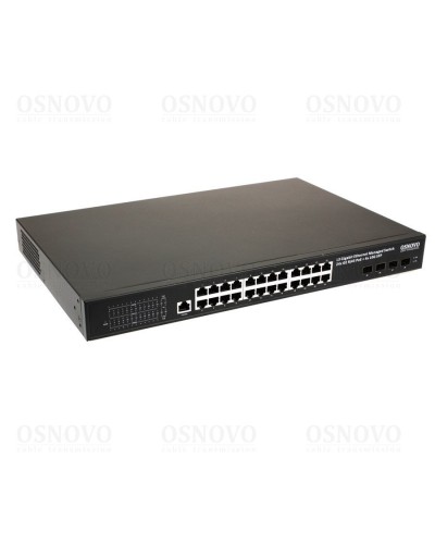 SW-24G4X-1L. Коммутатор с PoE. OSNOVO в Миассе