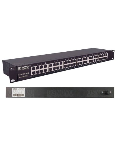 SP-IP24/100R. Устройство грозозащиты цепей Ethernet. OSNOVO в Миассе