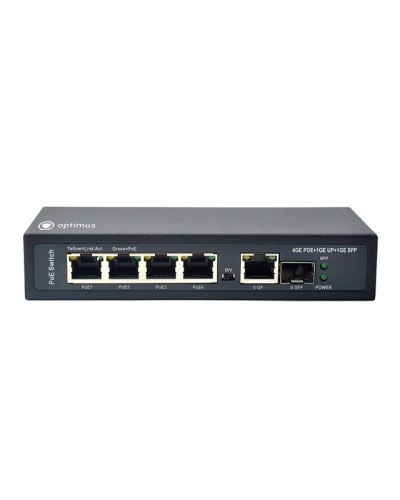 U1E-4G/1G/1S. Коммутатор с PoE . Optimus в Миассе