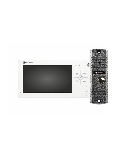 VM-7.0 (w)+ DS-700L (сереб.). Комплект видеодомофона. Optimus в Миассе