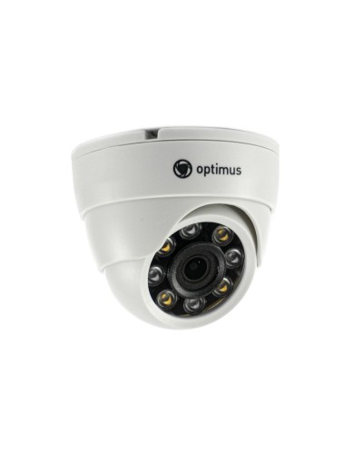 IP-E024.0(2.8)PL_DP03. Видеокамера IP купольная. Optimus в Миассе