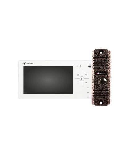 VM-7.0 (w)+ DS-700L (медь). Комплект видеодомофона. Optimus в Миассе