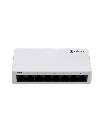 U1EN-7G/1G. Коммутатор 7-портовый. Optimus в Миассе