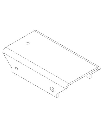 PERCo-MB-16.8. Накладка прямая верхняя. PERCo в Миассе