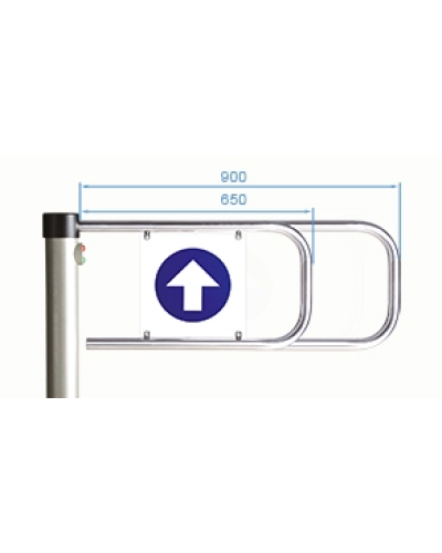 PERCo-ASG-900. Створка для калитки. PERCo в Миассе