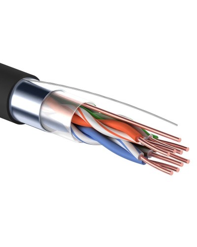 F/UTP 4PR 24AWG, CAT5e. OUTDOOR, 305м. PROconnect (01-0154). Кабель «витая пара» (LAN) для структурированных систем связи. PROCONNECT в Миассе