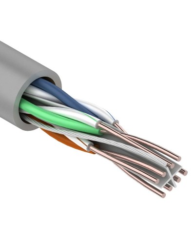 U/UTP 4PR 23AWG, CCA, CAT6, PVC, 305м. PROconnect (01-0047-3). Кабель «витая пара» (LAN) для структурированных систем связи. PROCONNECT в Миассе