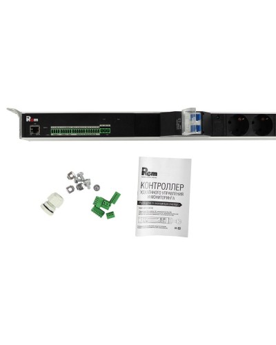 R-MC1-32-4x2S-2x3C13-2x2C19-A-1820-K. Блок силовых розеток с контроллером. REM в Миассе