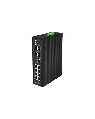 RVi-1NSIM8GP-4S. Коммутатор с питанием по PoE. RVi в Миассе
