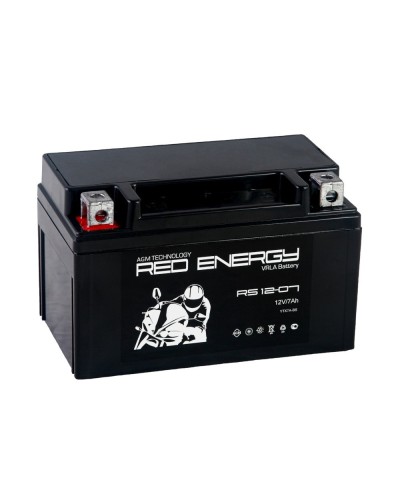 Red Energy RS 1207. Аккумулятор герметичный свинцово-кислотный стартерный. Red Energy в Миассе
