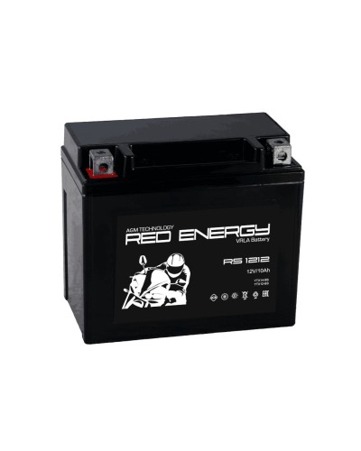 Red Energy RS 1212. Аккумулятор герметичный свинцово-кислотный стартерный. Red Energy в Миассе