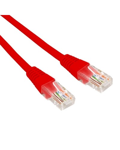 Патч-корд U/UTP CAT 6, RJ45-RJ45, 26AWG, LSZH, красный, 2м REXANT (02-0293-2). Патч-корд UTP. Rexant в Миассе