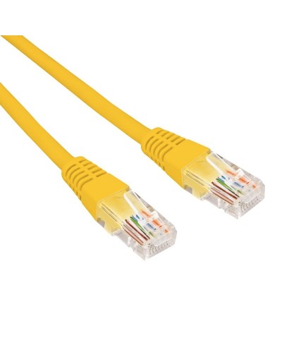 Патч-корд U/UTP CAT 6, RJ45-RJ45, 26AWG, LSZH, желтый, 2м REXANT (02-0295-2). Патч-корд UTP. Rexant в Миассе
