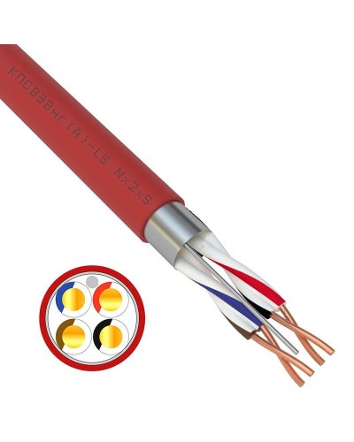 КПСВЭВнг(А)-LS 2х2х0,5 (01-4865-1)(REXANT). Кабель для систем пожарной и охранной сигнализации. Rexant в Миассе