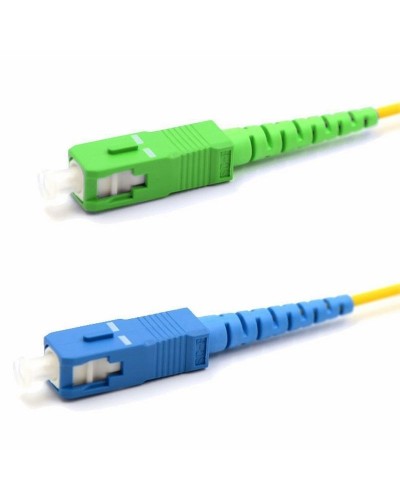 Патч-корд оптический переходной (SM), 9/125 (OS2), SC/APC-SC/UPC, (Simplex), LSZH, 15м REXANT (50-2063): Патч-корд оптический в Миассе