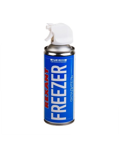Аэрозоль охладитель FREEZER, REXANT, 400 мл. (85-0005). Баллон с охладителем. Rexant в Миассе