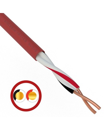 КПСВВнг(А)-LS 1х2х0,75 (01-4861)(REXANT). Кабель для систем пожарной и охранной сигнализации. Rexant в Миассе