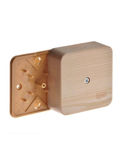 Коробка TYCO ОП 79х79х32мм IP40 сосна (65004-27М). Коробка распределительная. RuVinil в Миассе