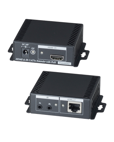 HE02EIP. Удлинитель HDMI, ИК-сигнала, питания. SC&T в Миассе