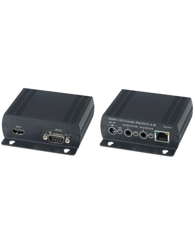 HE02. Комплект для передачи HDMI-сигнала и RS232. SC&T в Миассе