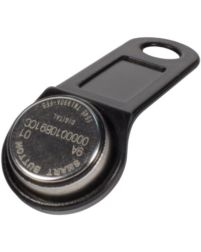 DS 1990А-F5 (черный). Ключ электронный Touch Memory с держателем. SLINEX в Миассе