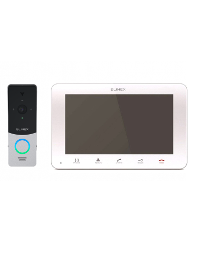 SM-07MHD + ML-20HD. Комплект вызывной панели с монитором. SLINEX в Миассе