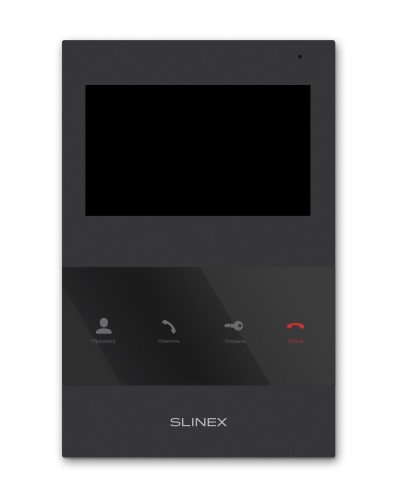 SQ-04M (черный). Монитор домофона цветной. SLINEX в Миассе
