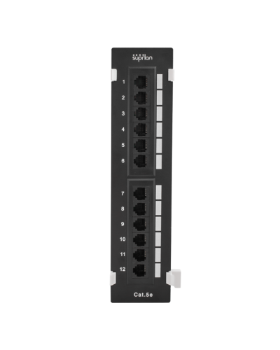 Патч-панель настенная 12xRJ-45, UTP, 5e (10-0407): Патч-панель 19'' в Миассе