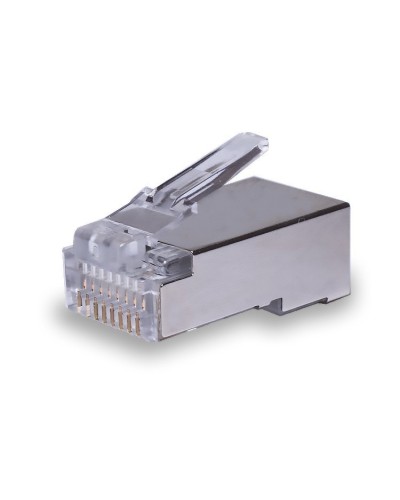 Коннекторы 8P8C FTP Cat.5e (RJ-45) (100шт) (10-0231). Разъем RJ-45. SUPRLAN в Миассе