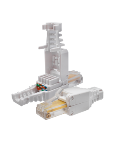 Коннектор 8P8C U/UTP Cat.5e (RJ-45) безинструментальный (10-0218). Разъем RJ-45. SUPRLAN в Миассе