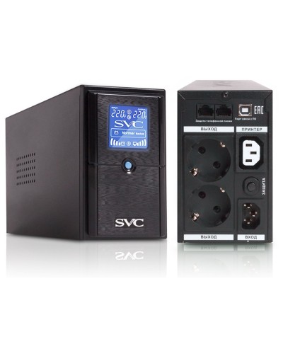 SVC V-650-L-LCD. Источник бесперебойного питания. SVC в Миассе
