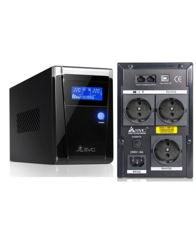 SVC V-1500-F-LCD. Источник бесперебойного питания. SVC в Миассе