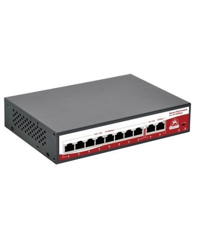 SR-PS0820FBL. Коммутатор с питанием по PoE. SarmatT в Миассе