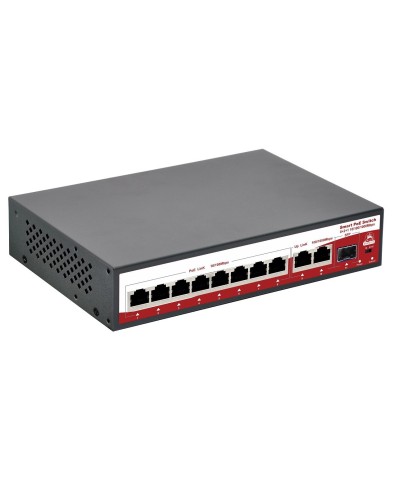 SR-PS0821GBL. Коммутатор с питанием по PoE. SarmatT в Миассе
