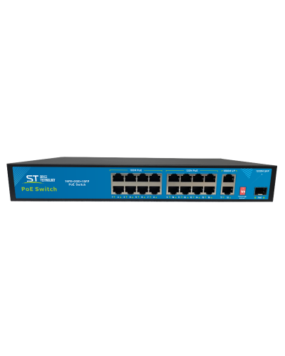 ST-S165POE PRO (версия 2). Сетевой PoE коммутатор. Space Technology в Миассе