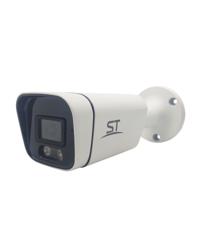 ST-S3523 FULLCOLOR CITY (2.8) (белый). Видеокамера IP цилиндрическая. Space Technology в Миассе