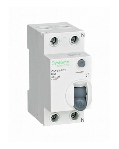 City9 Set 63А 2P 300мА AC 230В (C9R66263). Выключатель дифференциального тока. Systeme Electric в Миассе