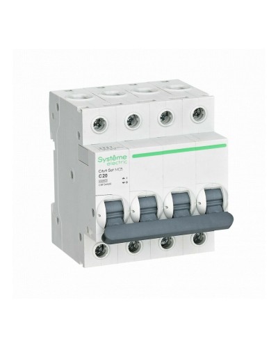 City9 Set 4P 20А 4.5kA С (C9F34420). Автоматический выключатель. Systeme Electric в Миассе