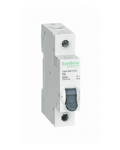 City9 Set 1P 6А 4.5kA С (C9F34106). Автоматический выключатель. Systeme Electric в Миассе