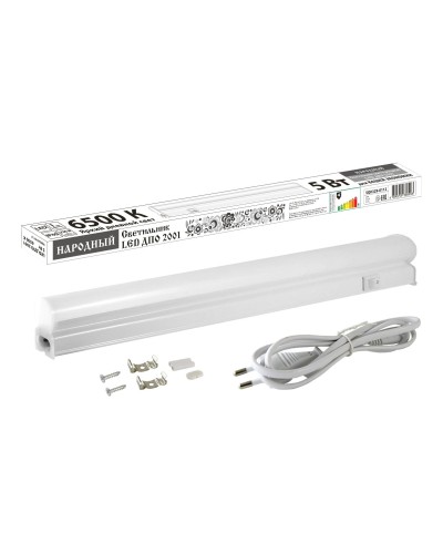 ДПО 2001 5 Вт, 6500К, IP40 (SQ0329-0112). Светильник LED. TDM ЕLECTRIC в Миассе